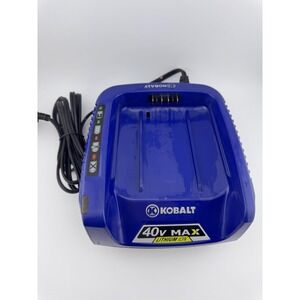 Kobalt 40V Max Lithium Ion Battery AND Charger KB 240 06 Power Tool